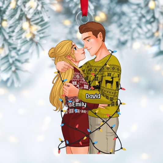 Personalized Gifts For Couple Christmas Ornament