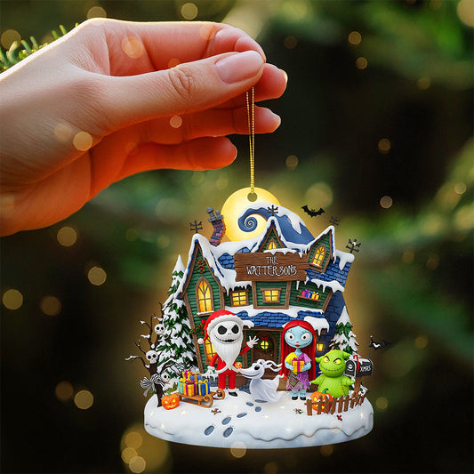 Spooky Family Ornament - Personalized Gifts For Family