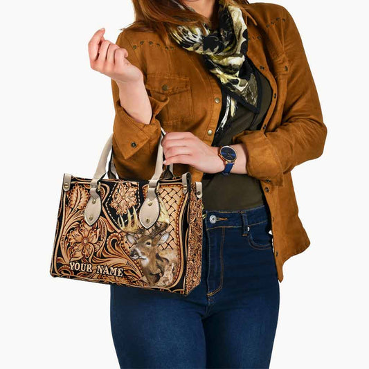 Country Girl - Personalized Hunting Leather Handbag