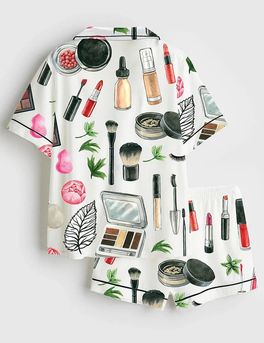 Women's Make Up Pajama Set