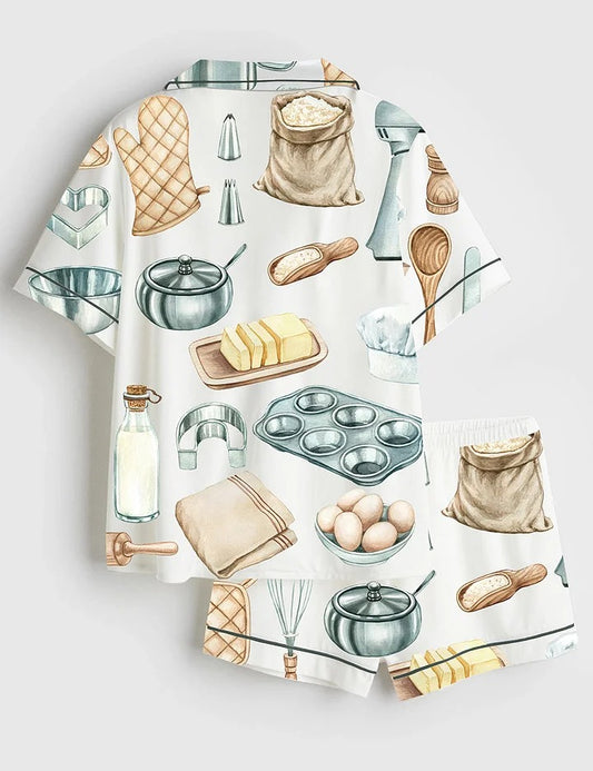 Women's Baking Pajama Set