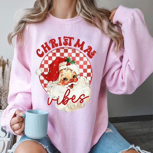 Retro Christmas T-shirt, Vintage Christmas T-shirt, Retro Santa T-shirt, Christmas T-shirt, Christmas T-shirt, Christmas Gift, Sweatshirt Christmas
