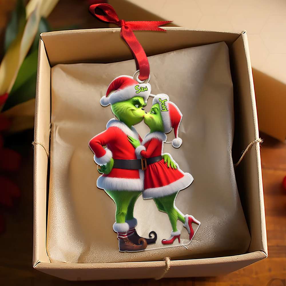 Personalized Gifts For Couple Christmas Ornament