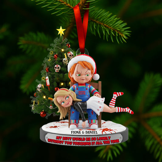 Mischievous Doll Couple Ornament - Personalized Christmas Gifts For Couple