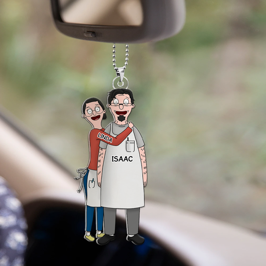 Personalized Gifts For Couple Car Ornament