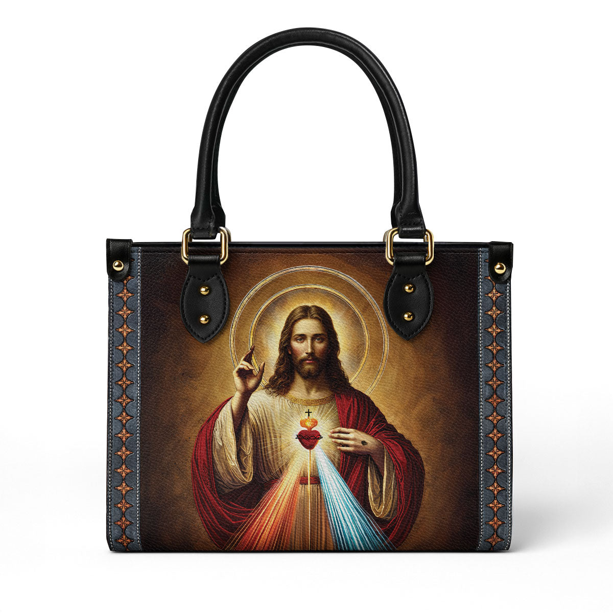 Catholight A Testament of Grace and Compassion Leather Bag