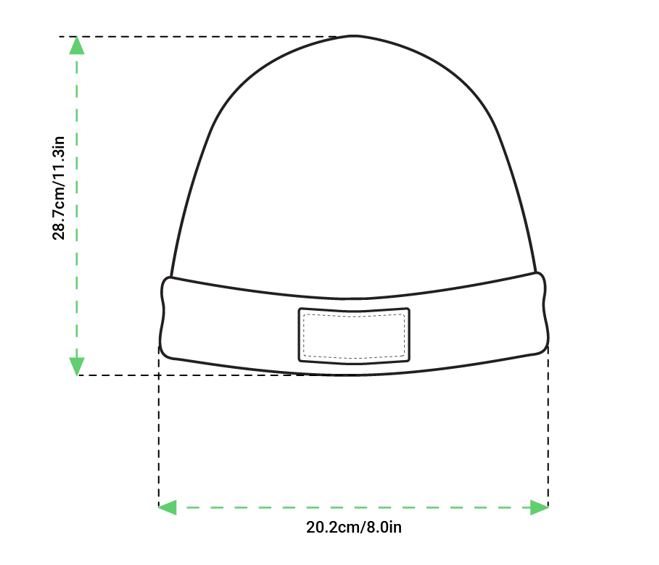 Jack O Lantern Face Embroidered Beanie Hat Pumpkin Halloween Winter Beanie