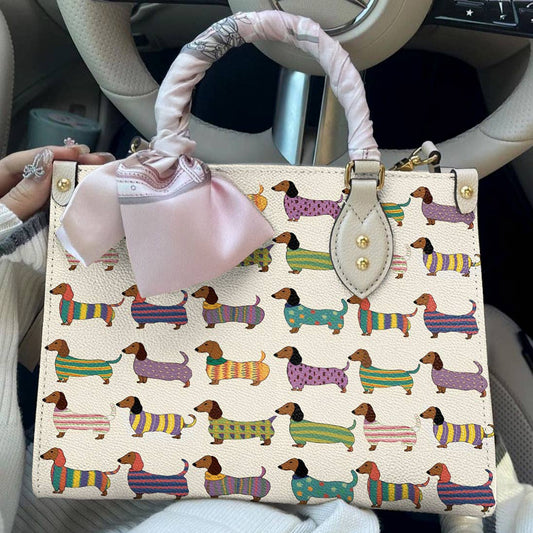 Dachshund Leather Bag Amazing And Stylish