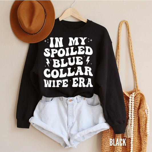 Sweatshirt Club Mná Céile an Bhóna Ghorm, Tí na mBan Céile, Léine Bhanchéile millte, Tí Bhanchéile Collar, Tí Bhóna Gorm, I Mo Shíor-Léine Bhanchéile Cholar Gorm