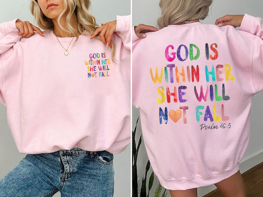 Geansaí Críostaí, Tá Dia Laistigh Inti Ní Thitfidh sí Geansaí, Léine Véarsaí an Bhíobla Críostaí, Tléine Reiligiúnach na Cásca, Véarsa Bíobla