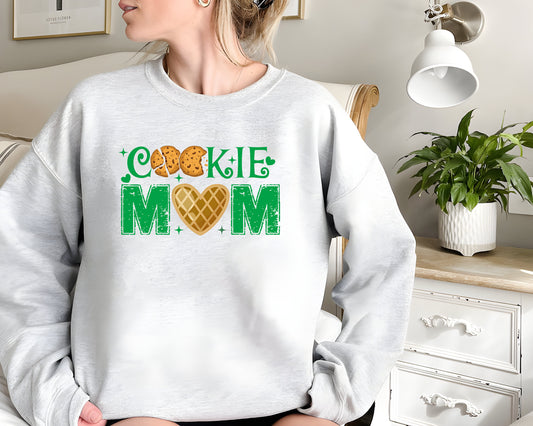 Cookie Mom Sweatshirt, Mom Shirt, Cookie Dealer Shirt,Scout Leader Gift,Girl Scout Cookie Shirt,Cookie Dealer Gift,Cookie Mom Gift,Mom Life