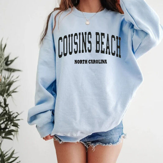 Cousins Beach Shirt Sweatshirt, Vintage Cousins Beach Massachusetts, TSITP Crewneck Sweatshirt, Cousins Beach Summer