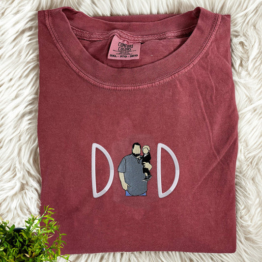 Custom Embroidered Daddy Shirt
