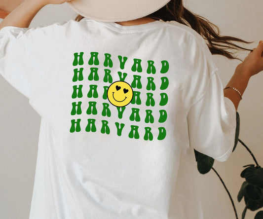 Cute Custom College Shirt,Cute College Shirt, Custom College Shirt, Custom,College Sweatshirt, Gift for College, harvard university gift
