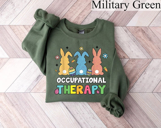 Easter Occupational Therapy sweatshirt, Easter OT Shirt, Occupational Therapist Tshirt, Occupational Therapy Shirts, Occupational Therapy
