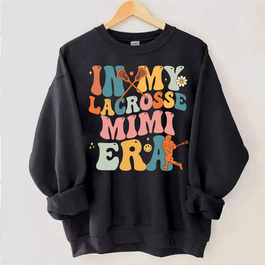 In My Lacrosse Gigi Era Sweatshirt, Lacrosse Gigi Shirt, LAX Mama Sweater, Retro Game Day Shirt, Team Gigi Gift, In My Era Shirt, Lacorsse