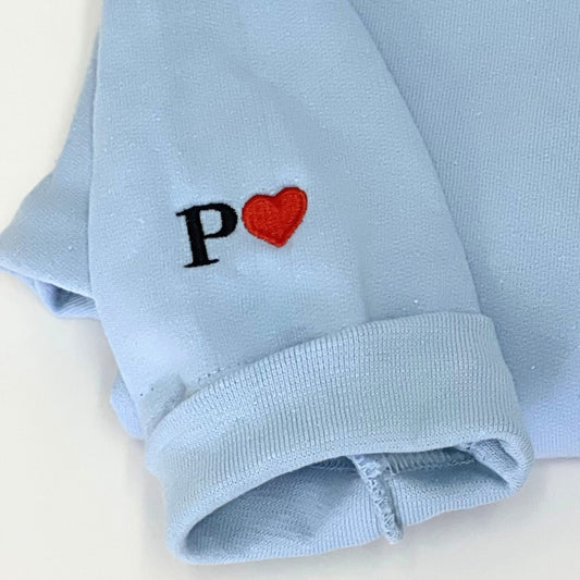 King and Queen Hoodie or Sweatshirt Embroidered, Personalized His Her Gift for Valentine's Day