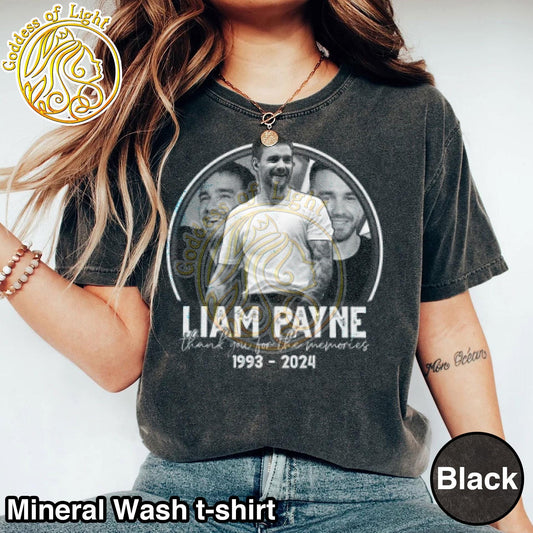Liam Payne Tribute Shirt, Thank You For The Memories Liam Payne T-shirt, Rip Liam Payne, One Direction Tribute, In Memory Of Liam Payne Tee