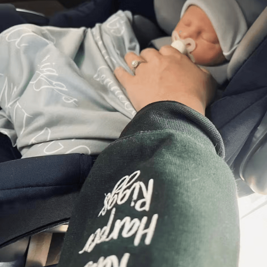 Life is Better With My Boys Sweatshirt Hoodie - Embroidered Gift for Boy Mom