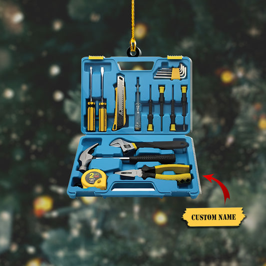 Meicneoir Ornáid Nollag Srícileach Múnlaithe Saincheaptha, Bronntanas Do Mheicneoir, Ornáid Nollag Saincheaptha, Ornáid Nollag, Ornáid Mar Bhronntanas