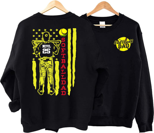 Léine Dhaid Phearsantaithe Softball, Léine Dhaid Softball, Ainm agus Uimhir Chustaim Léine Dhaid Softball, Bronntanas do Dhaid, Geansaí Bronntanas Breithlá Dhaid