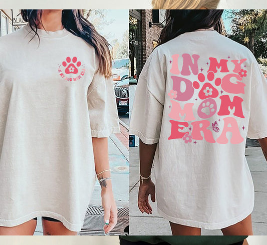 Retro In Dog Mom Era Sweatshirt, Dog Mom Era Shirt, Dog Mom Shirt, Gift for Dog Moms, Dog Mom Gift for Her, Funny Mom Tee, Mom Birthday Gift