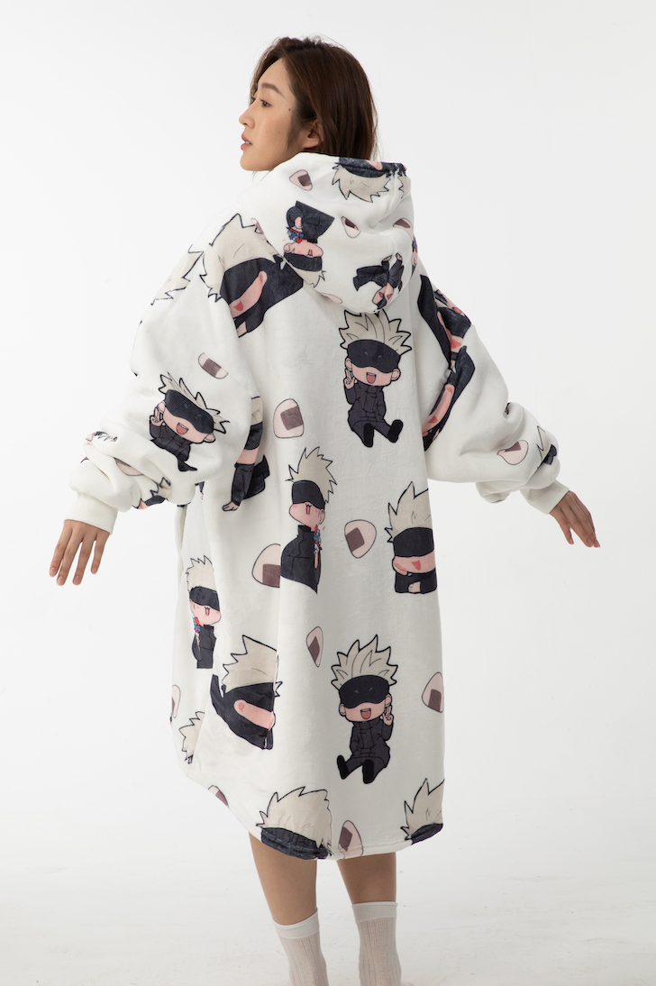 Gojo Hoodie Blanket
