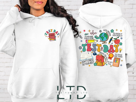 Cochaillín Lá Tástála Múinteora, Léine Tástála Stáit, Geansaí Lá Tástála Múinteora Scoile, Tá Níos Mó Tú Ná Scór Tástála, Léine Comhordaitheora Tástála