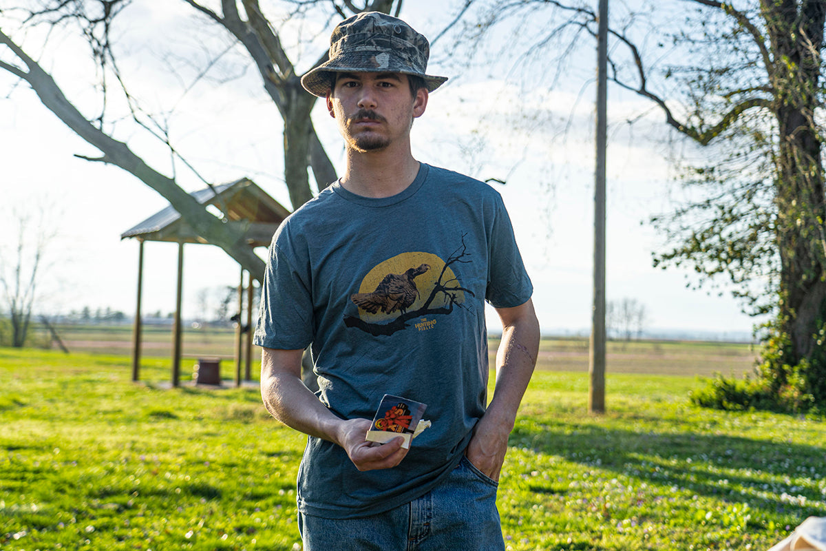 Roosted T-Shirt - Indigo