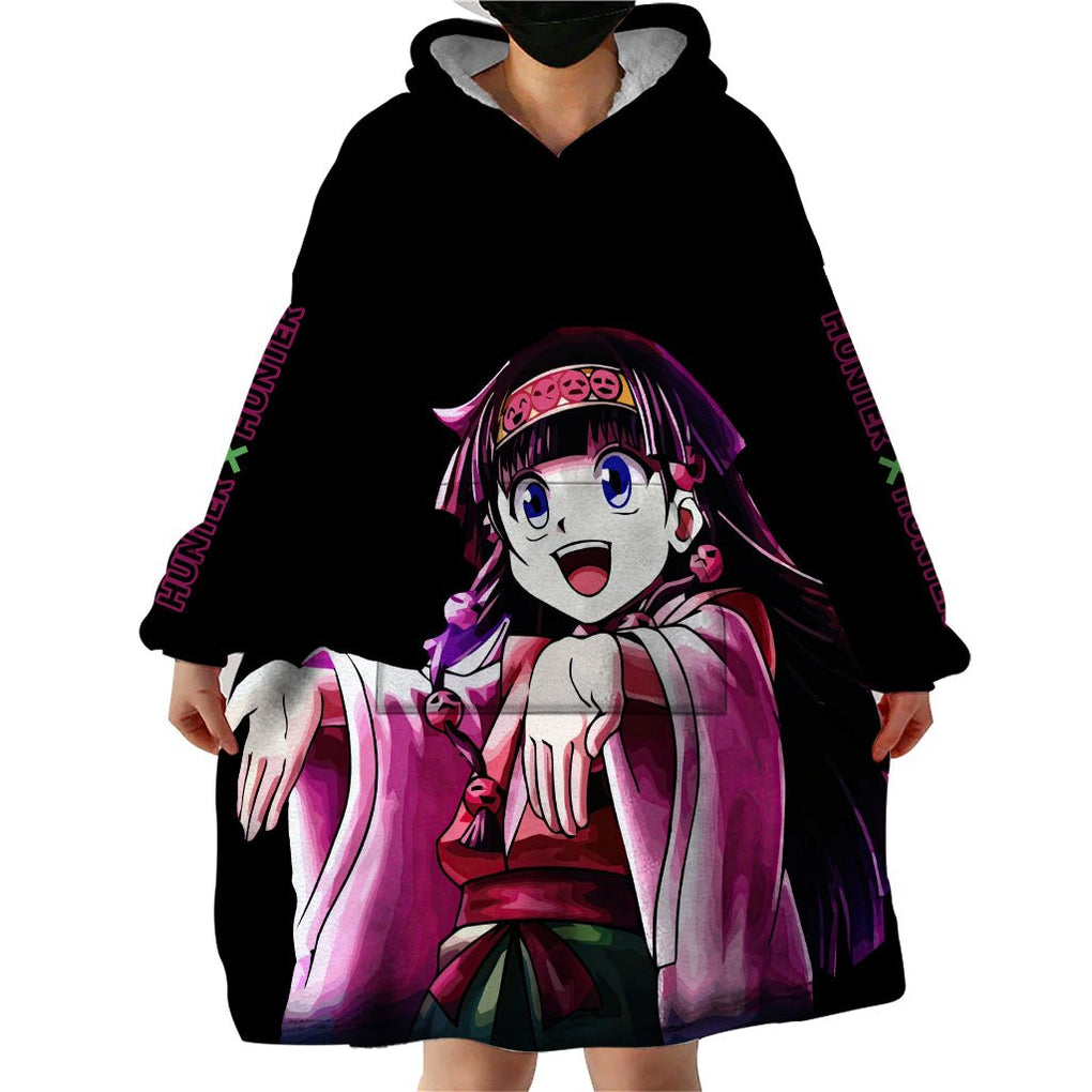 Alluka Zoldyck Hunter X Hunter Wearable Blanket Hoodie Anime Style TS04