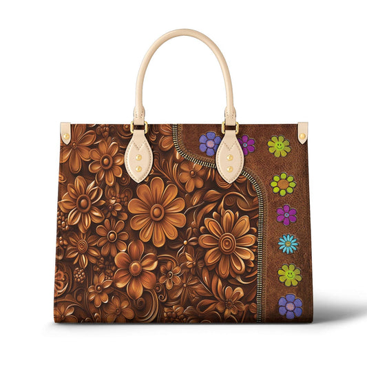 Leather Bag Hippie Soul Love