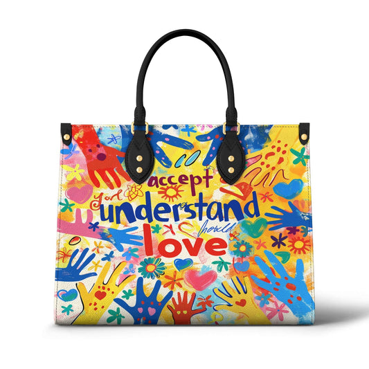 Leather Bag Colors of Love