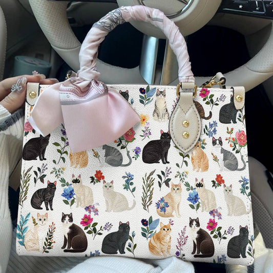 Leather Bag Whisker Wonderland