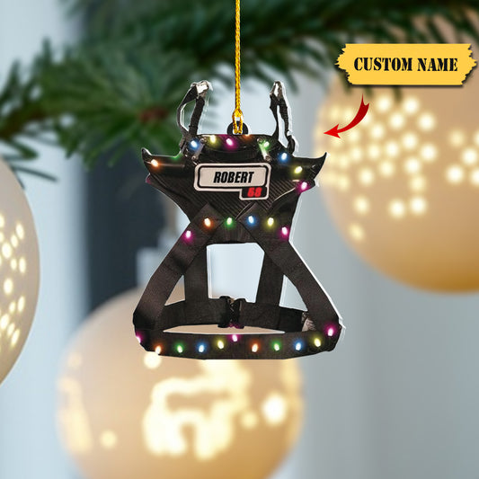 Dirt Track Engine Personalized Car Racing Christmas Ornament 2022 Drag Racing Ornaments Dirt Truck Race Car Driver Wooden Ornaments 5, Ornament Decoration, Ornament For Gift, Ornament Christmas