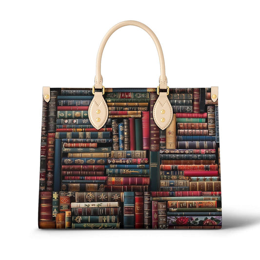 Leather Bag The Bookish Elegance