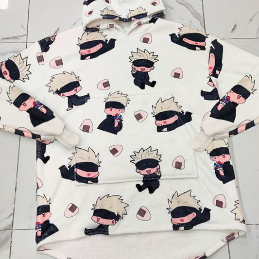 Gojo Hoodie Blanket