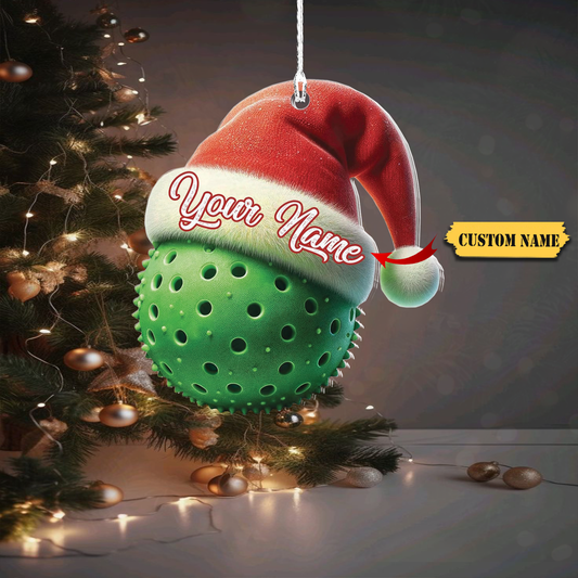 HomeDesign Personalized Pickleball Ornament 2023, Pickleball Paddles, Pickle Baller Sport Gifts Pickleball Ornament Christmas Tree 1 - Copy (6), Ornament Decoration, Ornament For Gift, Ornament Christmas