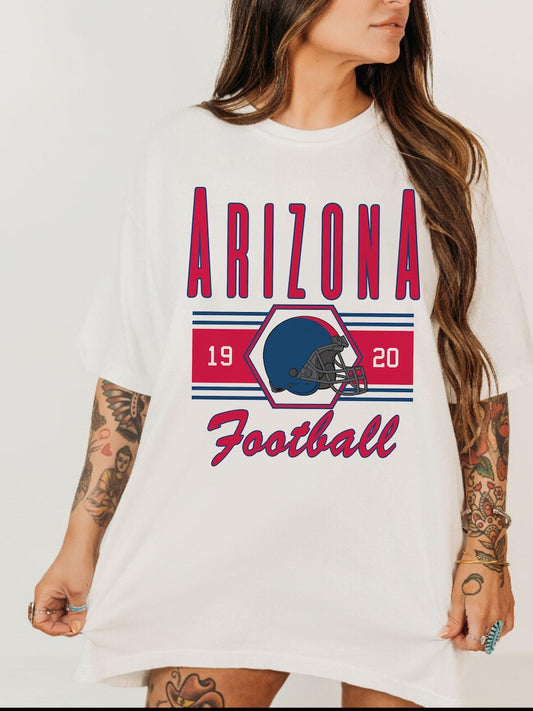 Arizona Retro Football Sweatshirt, Arizona Fan Crewneck, Arizona Football Shirt, Arizona Gift, Game Day Shirt, Sunday Sport Sweatshirt