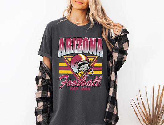 Vintage Arizona Football Sweatshirt, Arizona Fan Crewneck, Arizona Football Shirt, Arizona Gift, Game Day Shirt, Sunday Sport Sweatshirt