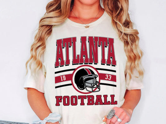 Atlanta Retro Style Football Sweatshirt, Atlanta Football Shirt, Atlanta Fan Shirt, Sunday Atlanta Football, Game Day Shirt