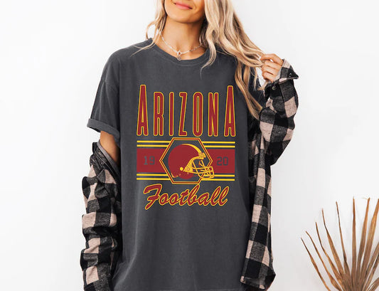 Arizona Vintage Football Sweatshirt, Arizona Fan Crewneck, Arizona Football Shirt, Arizona Gift, Game Day Shirt, Sunday Sport Sweatshirt