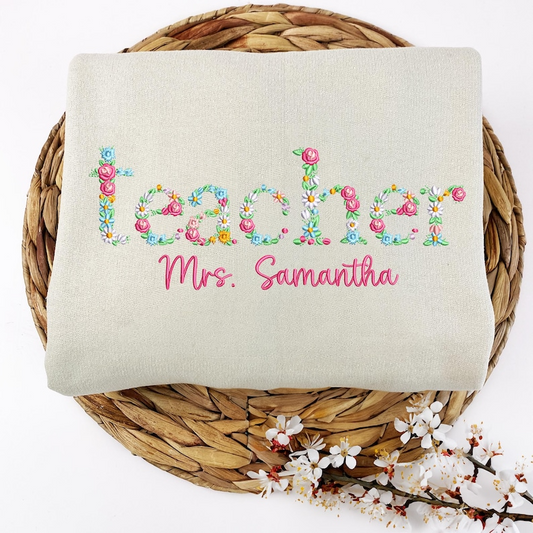 Go dtí an Ghealach Agus Ar Ais Geansaí nó Cochaillín, Bronntanais Lánúin Bróidnithe Pearsanta