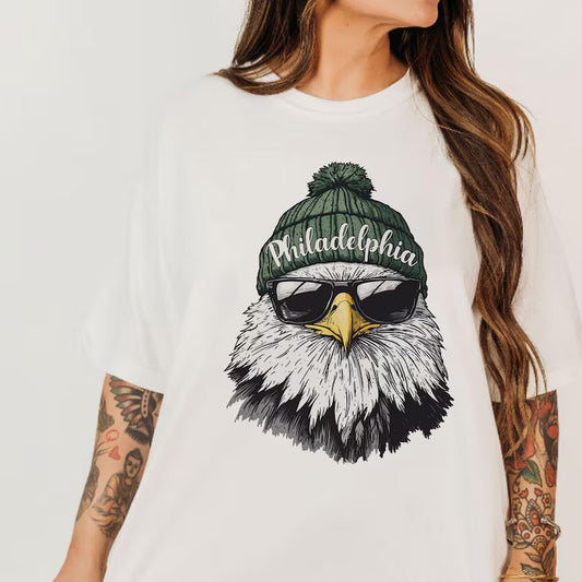 Philadelphia Football Sweatshirt, Retro Sports Fan Shirt, Trendy Game Day Gift Tee, Philadelphia Mascot Sweatshirt,Philadelphia Football Fan