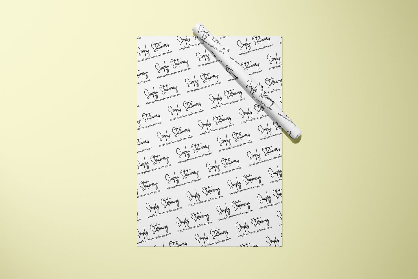 Custom order for Rebecca McDonald, 75 x A2 sheets of wrapping paper, 25 of each design already supplied.