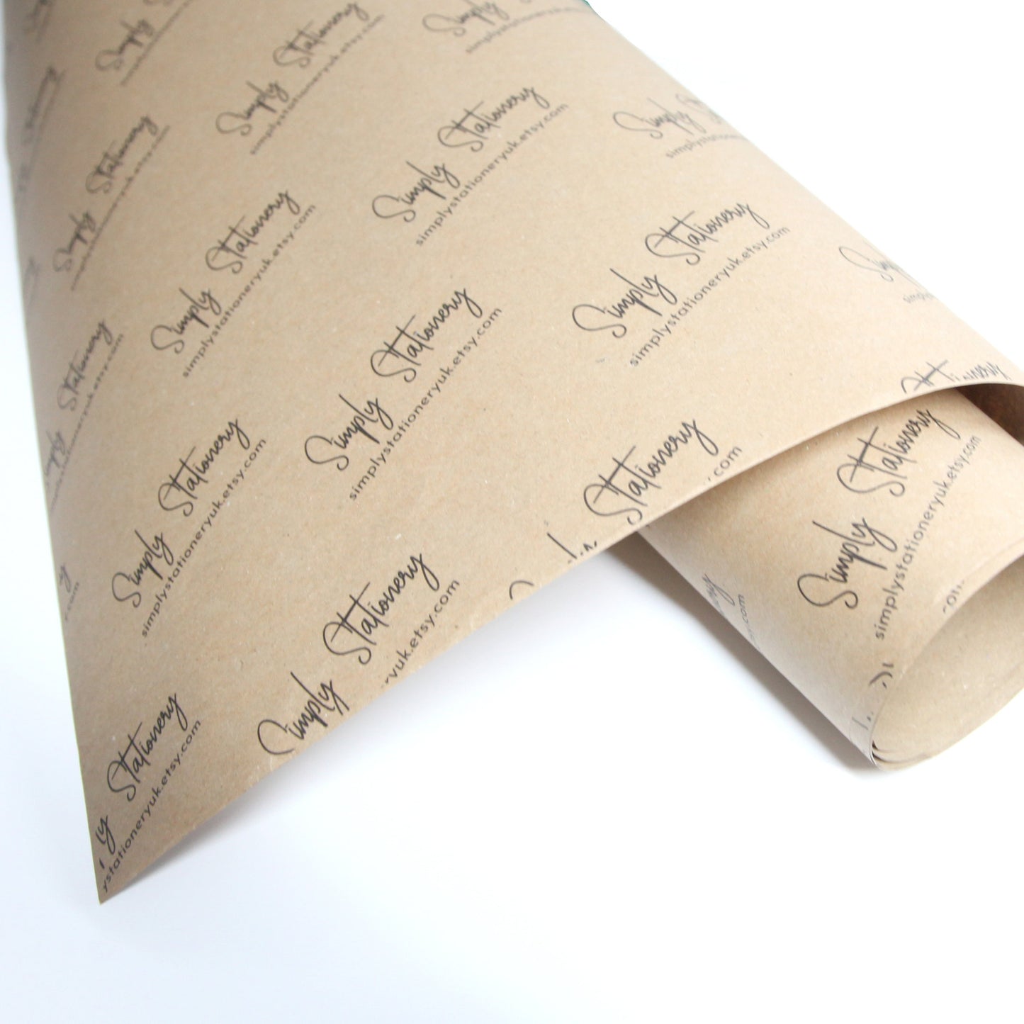 Personalised Florist Kraft Paper, Packing Paper, Branded Packaging, Your Logo, Paper 90gsm, Small Business, Tissue paper, Recyclable, Flower