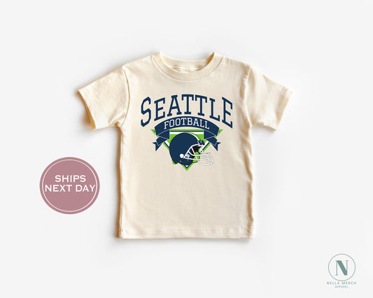 Retro Seattle Football Shirt, Vintage Seattle Football Shirt, Seattle Football Women Shirt, Seattle Football Toddler Shirt