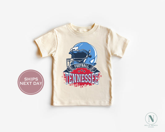 Retro Tennessee Football Shirt, Vintage Tennessee Football Shirt, Tennessee Football Women Shirt, Tennessee Football Toddler Shirt