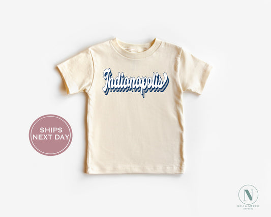 Indianapolis Football Shirt, Retro Indianapolis Football Shirt, Vintage Indianapolis Women Shirt, Indianapolis Toddler Shirt