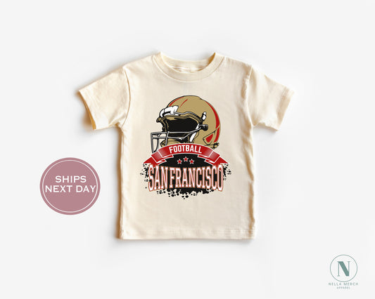 San Francisco Football Shirt, Vintage San Francisco Football Shirt, Retro San Francisco Women Shirt, San Francisco Football Toddler Shirt