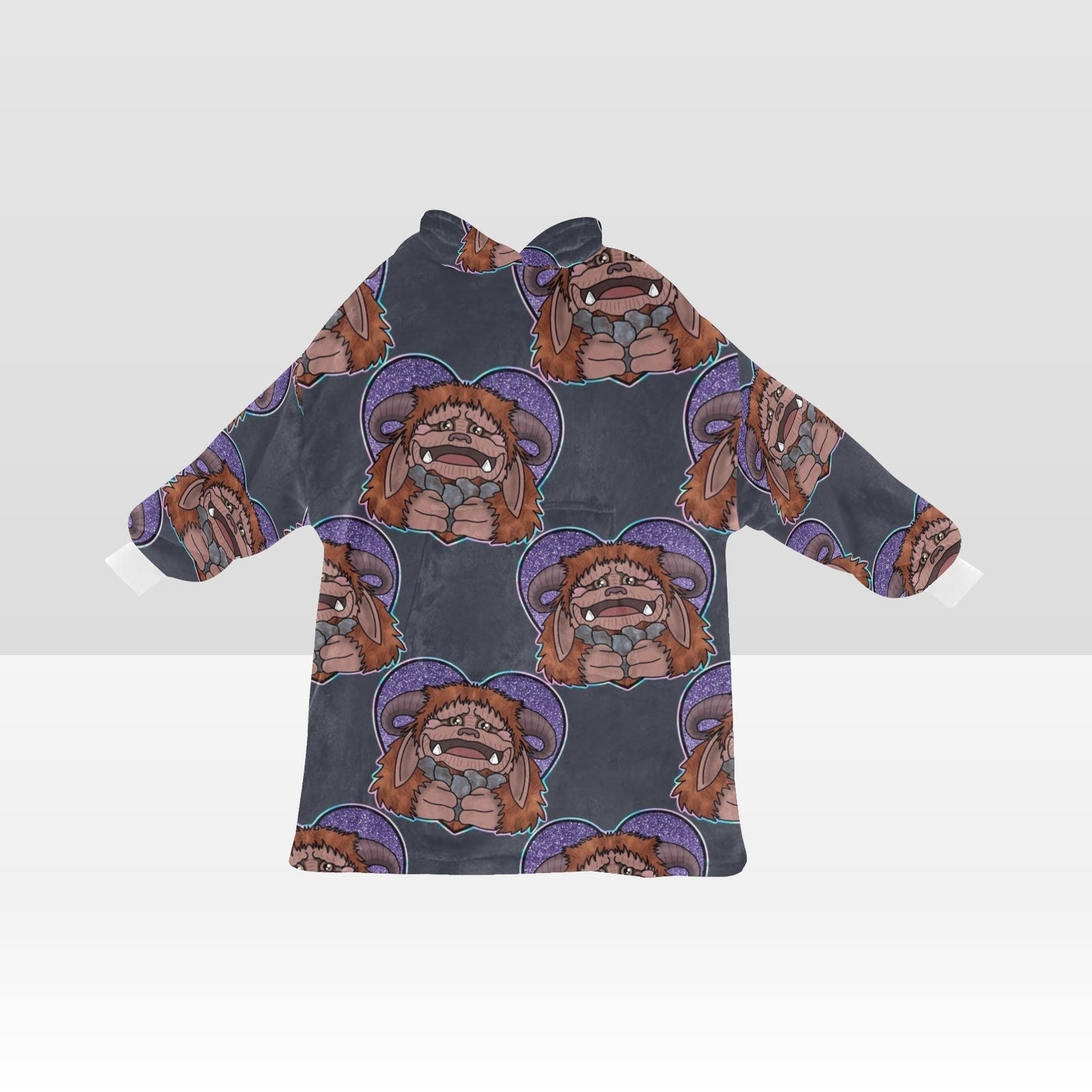 Ludo labyrinth inspired hooded Blanket Hoodie oversize winter